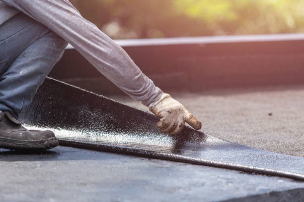 Professional Waterproofing technician working in Manawa, WI